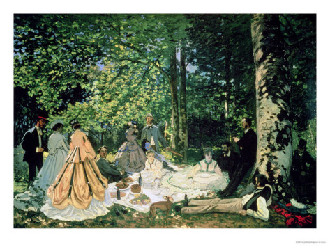 Le Dejeuner Sur L Herbe