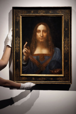 leonardo da vinci salvator mundi