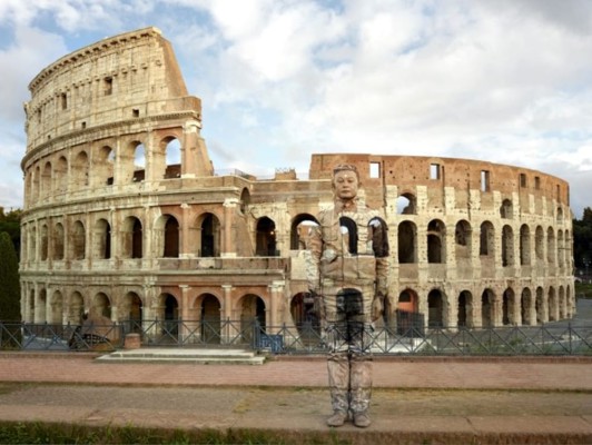 liu bolin roma