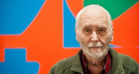 Mandatory Credit: Photo by Lauren Casselberry/AP/REX/Shutterstock (6200008b)
Robert Indiana Artist Robert Indiana, known world over for his LOVE image, is interviewed in front of that painting at New York's Whitney Museum of American Art. Surrounded by 95 works he created over the past five decades, Indiana, who turned 85 this month, calls the retrospective "a dream come true, a little late
Robert Indiana Beyond LOVE, New York, USA