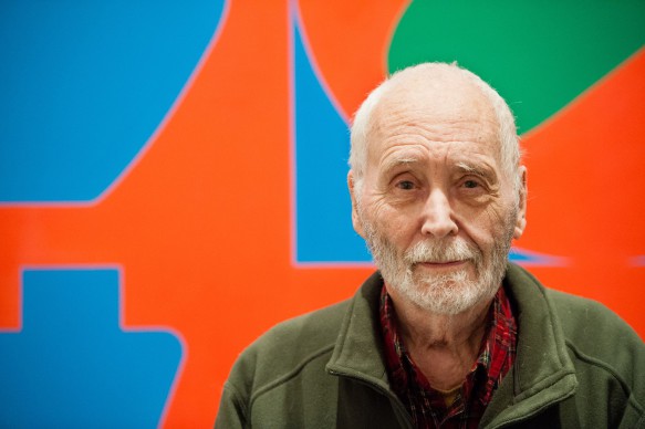 Mandatory Credit: Photo by Lauren Casselberry/AP/REX/Shutterstock (6200008b)
Robert Indiana Artist Robert Indiana, known world over for his LOVE image, is interviewed in front of that painting at New York's Whitney Museum of American Art. Surrounded by 95 works he created over the past five decades, Indiana, who turned 85 this month, calls the retrospective "a dream come true, a little late
Robert Indiana Beyond LOVE, New York, USA